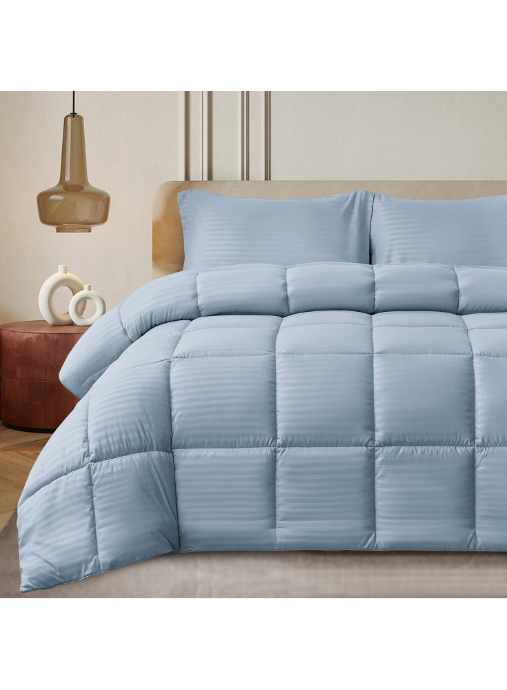 Plumón Valencia Embossed Sky Single