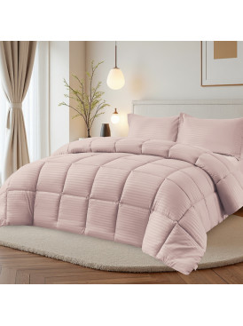 Plumón Valencia Embossed Rosa Queen