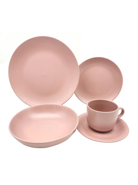 Set Vajilla STW Rosa 30 pzas.