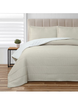 Quilt Sherpa Valencia Dobby 25P Beige