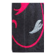 Alfombra Frize Carved D1 80x120 Negro