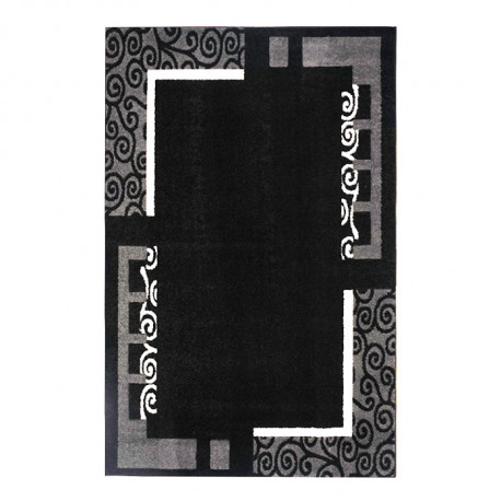 Alfombra Frize Carved D5 80x120 Negro