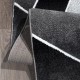 Frise Carved Avangard Black 170x230